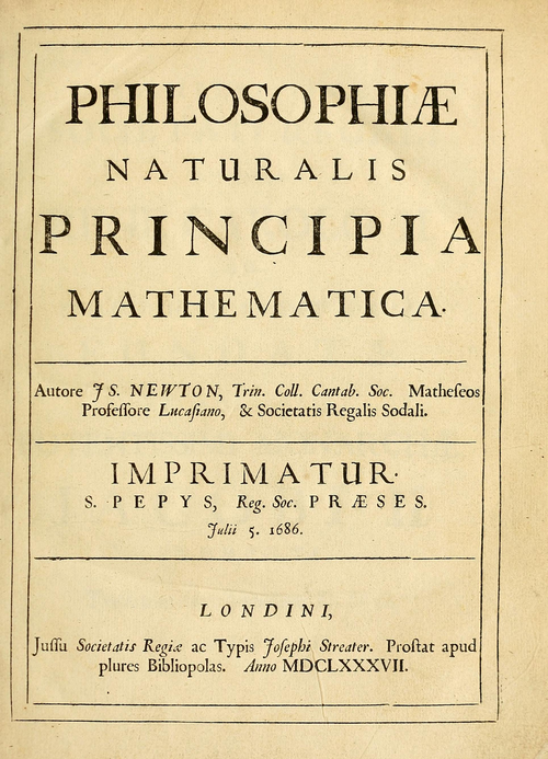 Newton's Principia